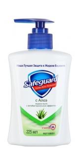 Safeguard Aloe Vera თხევადი საპონი 225 მლ