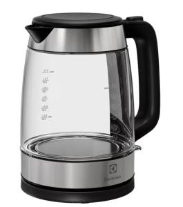 ელექტრო ჩაიდანი Electrolux E4GK1-4GB Glass Electric Kettle Silver