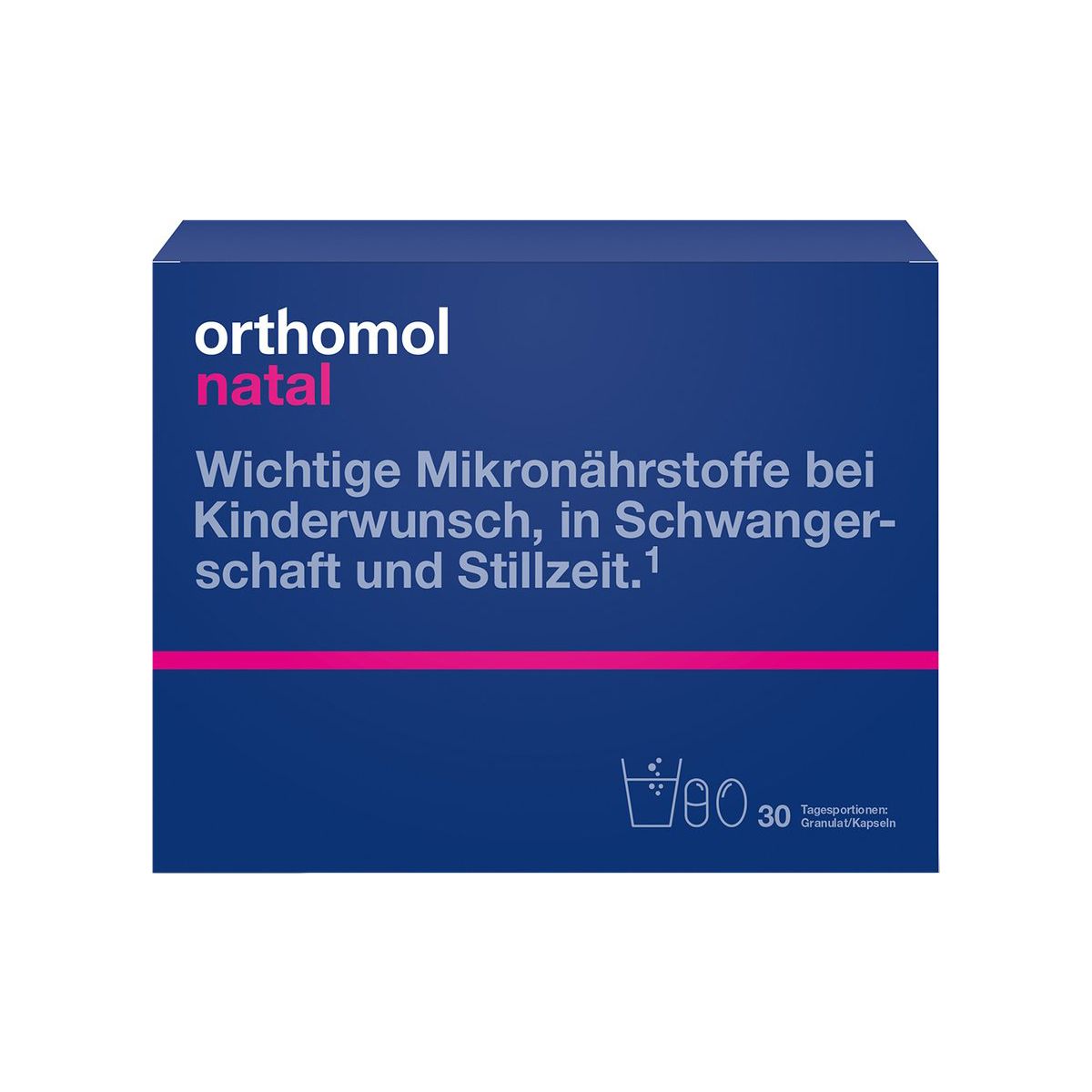 ორთომოლი - Orthomol ნატალი N30 (გრ+კაფ) პაკეტი