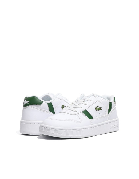 ბავშვის სპორტული ფეხსაცმელი Lacoste - T-CLIP SET 224 4 SUC WHT/DK GRN