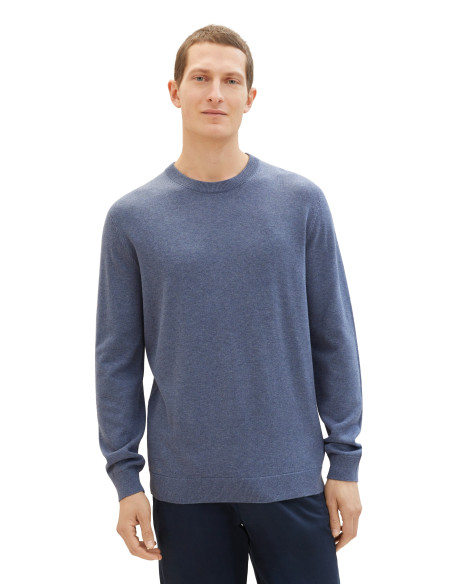 კაცის სვიტერი Tom Tailor - Basic Crewneck Knit