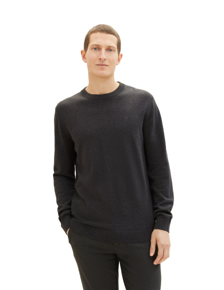 კაცის სვიტერი Tom Tailor - Basic Crewneck Knit