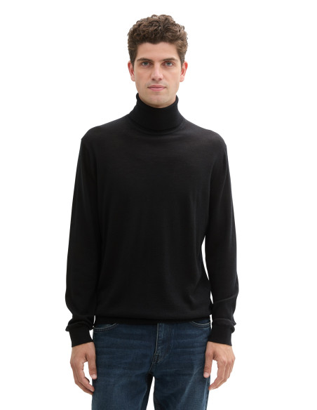 კაცის სვიტერი Tom Tailor - Fine Merino Turtleneck Knit