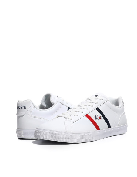 კედები Lacoste - LEROND PRO TRI 123 1 CMA WHT/NVY/RE