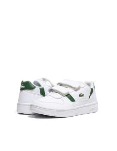 ბავშვის სპორტული ფეხსაცმელი Lacoste - T-CLIP SET 224 4 SUI WHT/DK GRN