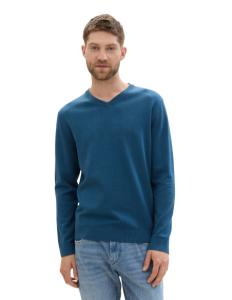 კაცის სვიტერი Tom Tailor - Basic V-neck Knit