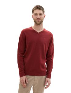 კაცის სვიტერი Tom Tailor - Basic V-neck Knit