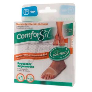 პრიმი - Comfortsil. ფეხის ცერა თითის სილიკონის ბალიში ტკივილის შესამცირებლად ზომა-L