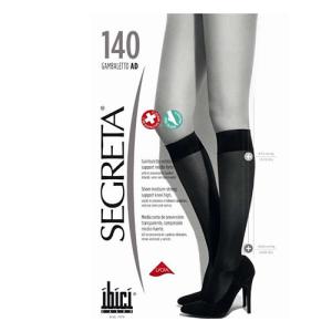სეგრეტა - გოლფი კომპრ თათით Gambaletto 140; სქელი პლუსი mmHg 18/22. საშუალო კომპრესია 24/29 შავი ზომა-3
