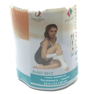 ტონუსი - ბინტი ელასტიური საშ/წელ 3.0X80მმ