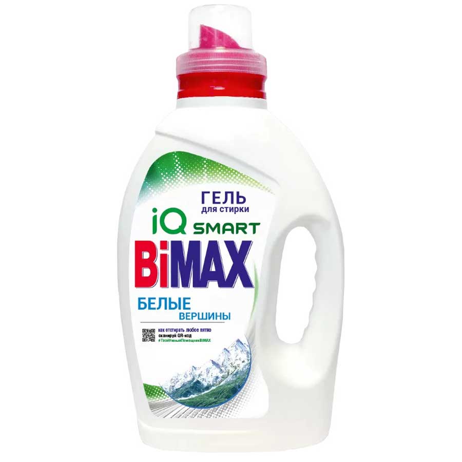 BIMAX iQ SMART თხევადი სარეცხი საშუალება 1.3ლ (ბიმაქსი)