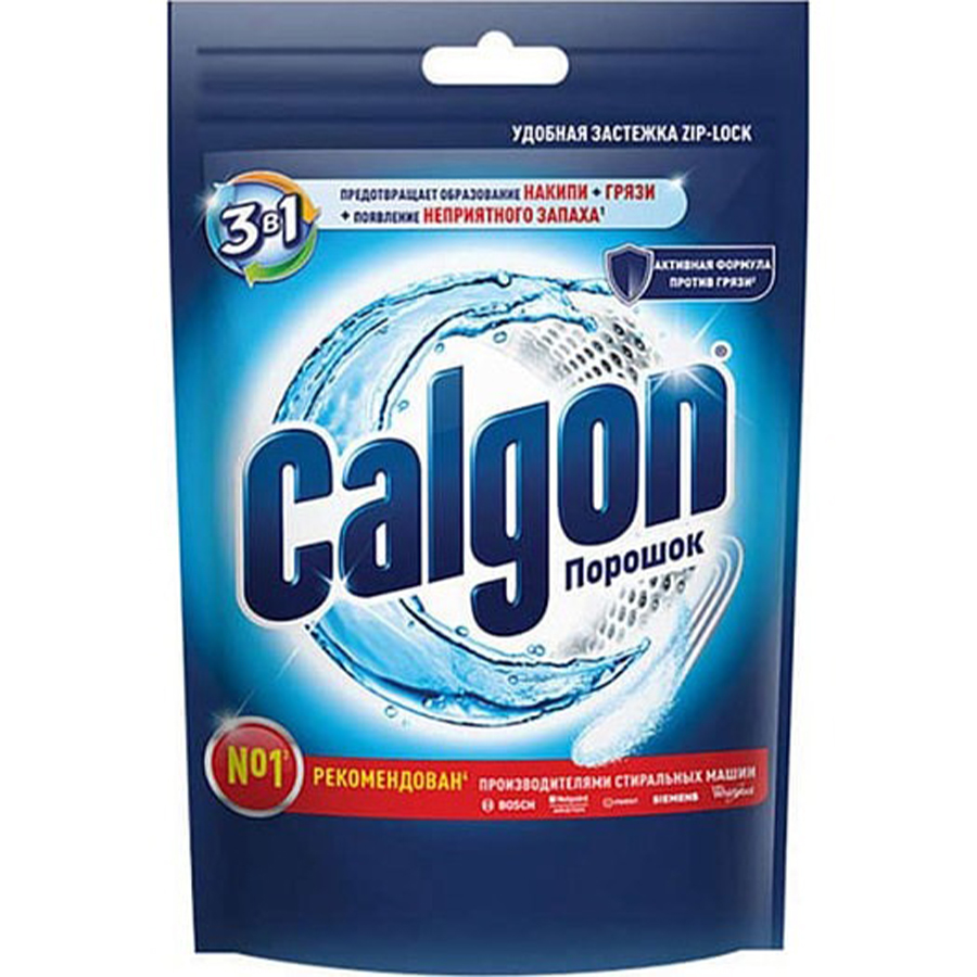 CALGON სარეცხი მანქანის გამწმენდი საშუალება 200 გრ (კალგონი)