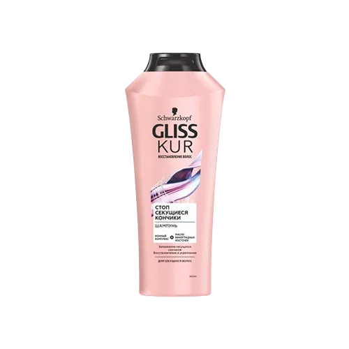 GLISS KUR თმის შამპუნი დაყოფილი ბოლოებისთვის 400 მლ (გლის კური)