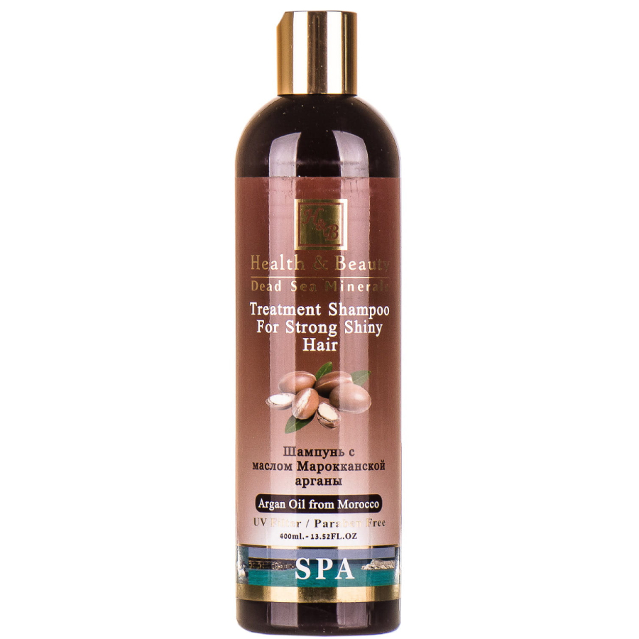 Health & Beauty არგანის ზეთის შამპუნი'მკვდარი ზღვა'  400 მლ (ჰელს ენდ ბიუთი)