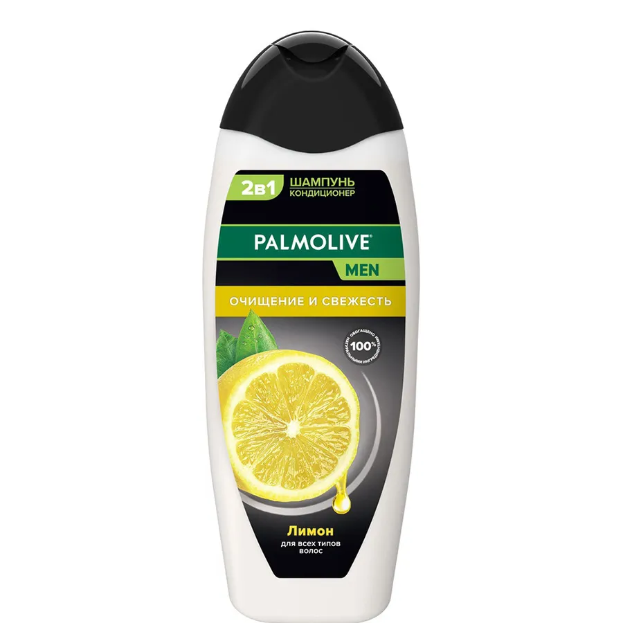 PALMOLIVE თმის შამპუნი წმენდა და სიგრილე 450 მლ (პალმოლივი)