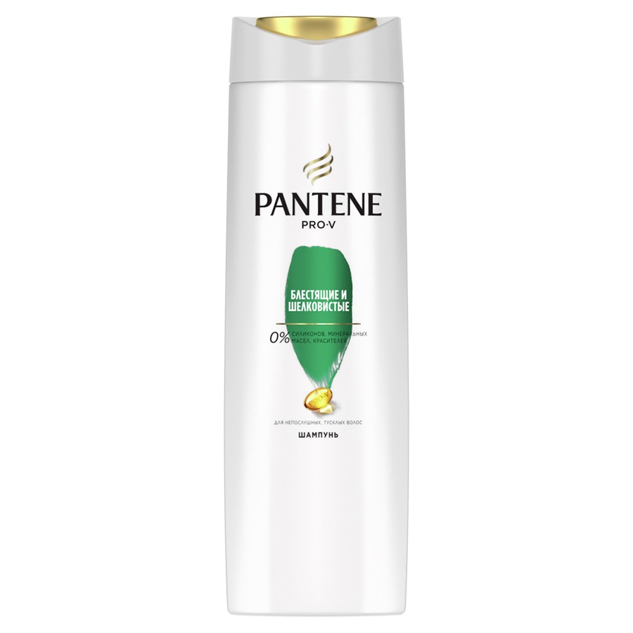 PANTENE PRO-V შამპუნი აბრეშუმის ბზინვარება 360 მლ (პანტენი)