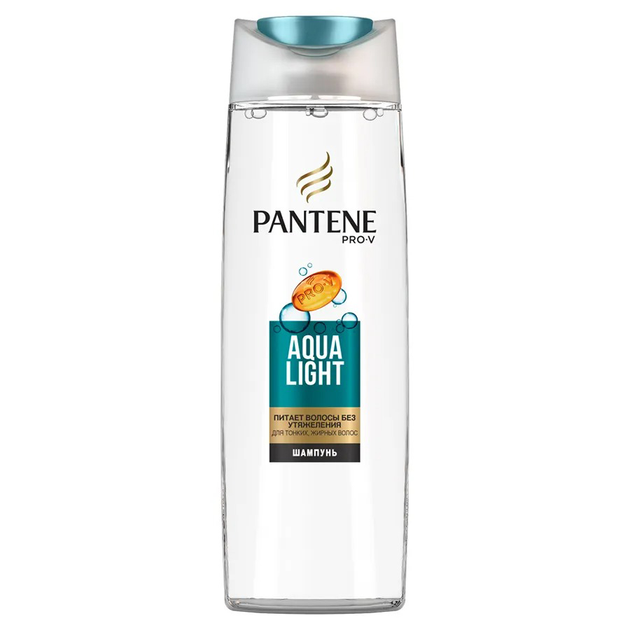 PANTENE თმის შამპუნი აქუა ლაითი 400მლ (პანტენი)