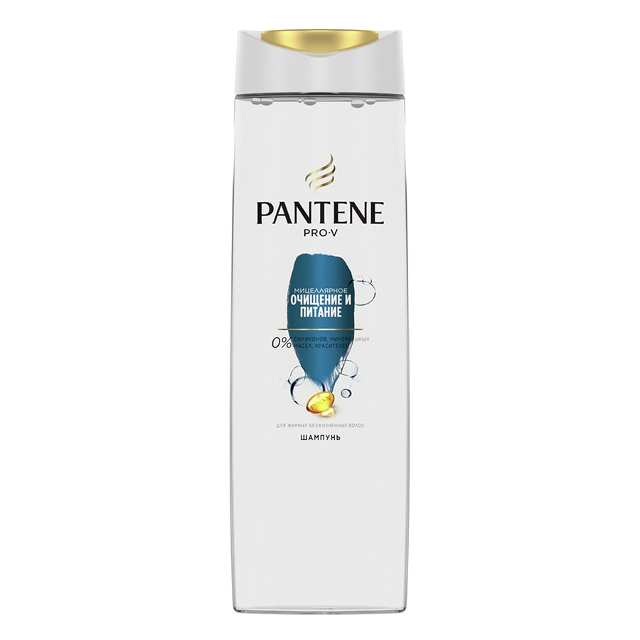 PANTENE თმის შამპუნი მიცერალური 'წმენდა და კვება' 400 მლ (პანტენი)