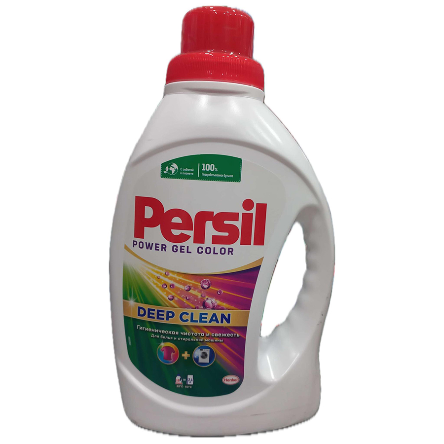 PERSIL DEEP CLEAN თხევადი სარეცხი საშუალება ფერადი ქსოვილისთვის 1.04 ლ (პერსილი)