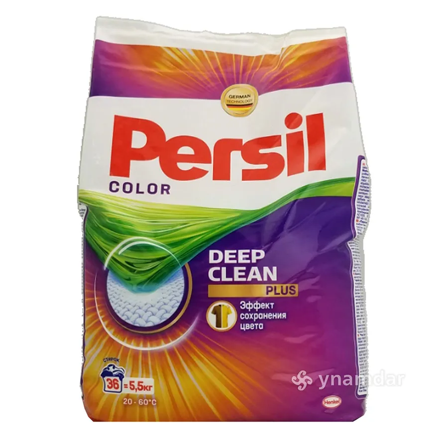 PERSIL  ფერადი ქსოვილის სარეცხი ფხვნილი 5500გრ (პერსილი)