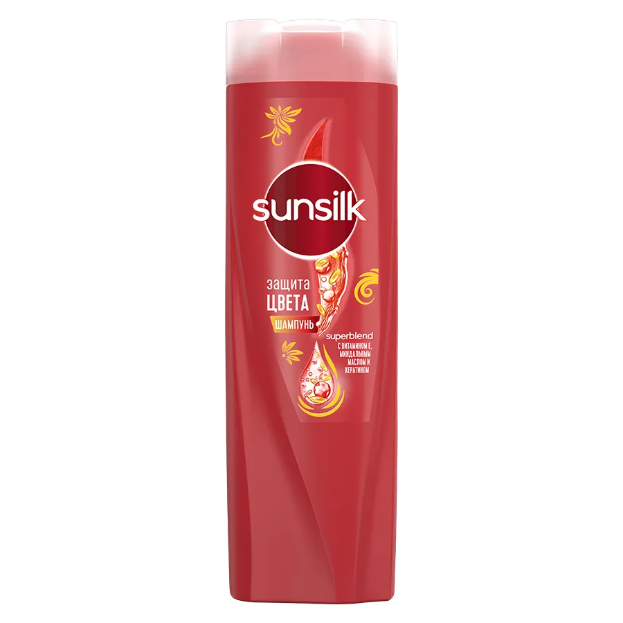 SUNSILK შამპუნი შეღებილი თმისთვის 350 მლ (სანსილკი)