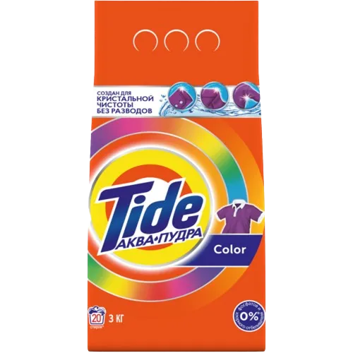 TIDE სარეცხი ფხვნილი ფერადებისთვის 3კგ (ტაიდი)