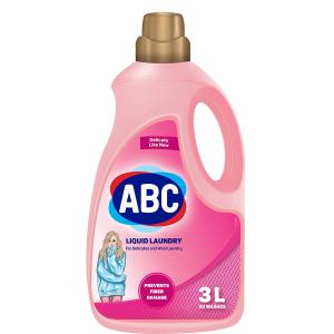 ABC თხევადი სარეცხი საშუალება ფერადი ქსოვილისთვის 3 ლ (ეი ბი სი)