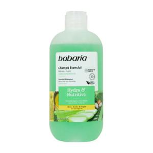 Babaria თმის შამპუნი დამატენიანებელი და მკვებავი ეფექტით 500 მლ (ბაბარია)