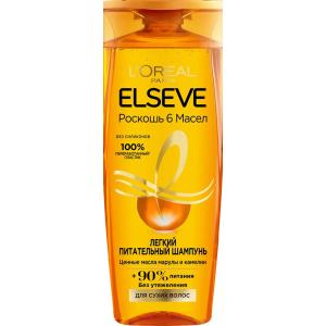 ELSEVE თმის შამპუნი 6 ზეთის ფუფუნება 400 მლ (ელსევე)