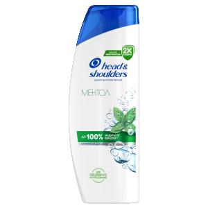 HEAD & SHOULDERS ქერტლის საწინააღმდეგო შამპუნი მენთოლით 400 მლ (ჰედ&შოლდერსი)