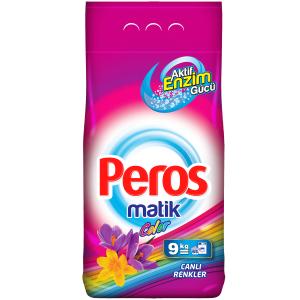 PEROS სარეცხი ფხვნილი ფერადი ქსოვილისთვის 9 კგ (პეროსი)