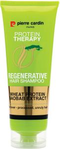 PIERRE CARDIN შამპუნი თმის დაბერების საწინააღმდეგო  Protein Therapy  (პიერ კარდინი)