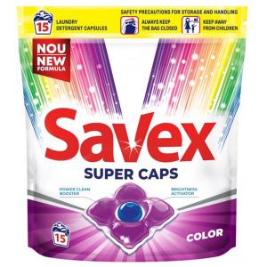 SAVEX Color სარეცხი კაფსულები 15 ც (სავექსი)