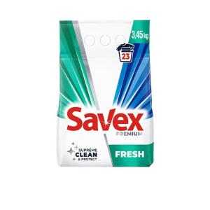 SAVEX სარეცხი ფხვნილი 2-1 ში ფრეში 3450 გრ (სავექსი)