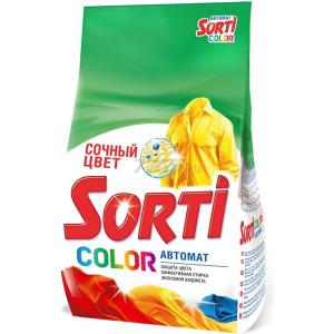 SORTI ფერადი ქსოვილის სარეცხი ფხვნილი 1500 გრ (სორტი)