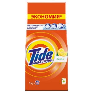 TIDE სარეცხი ფხვნილი ლიმონი 3კგ (ტაიდი)