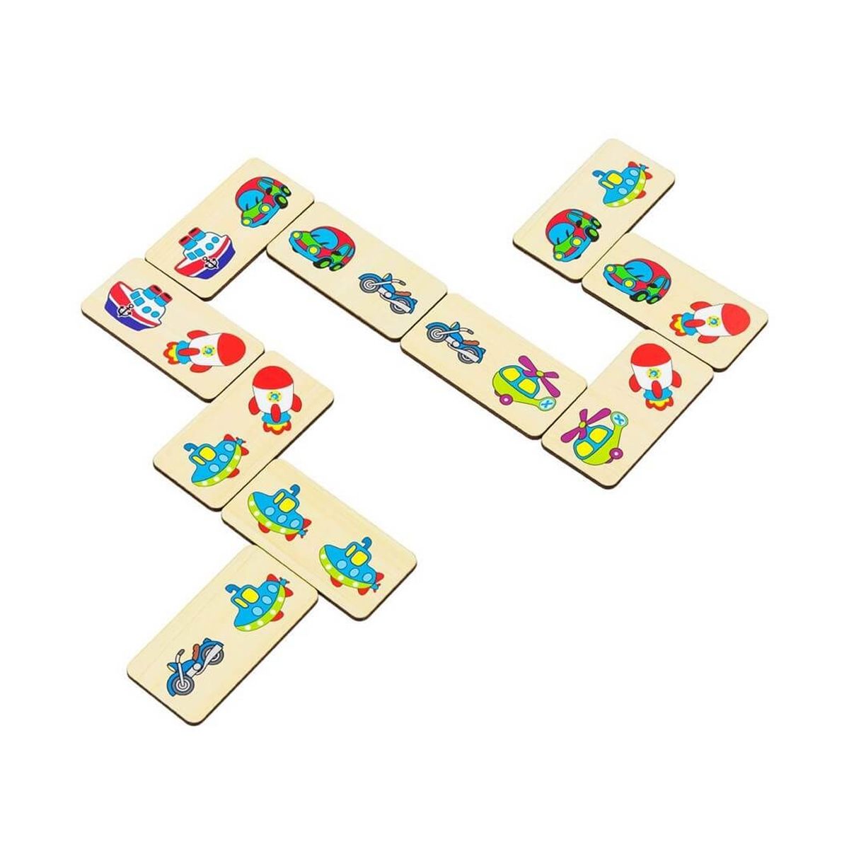 Alatoys - ალათოის დომინო ტრანსპორტი 25 ბარათი 5360