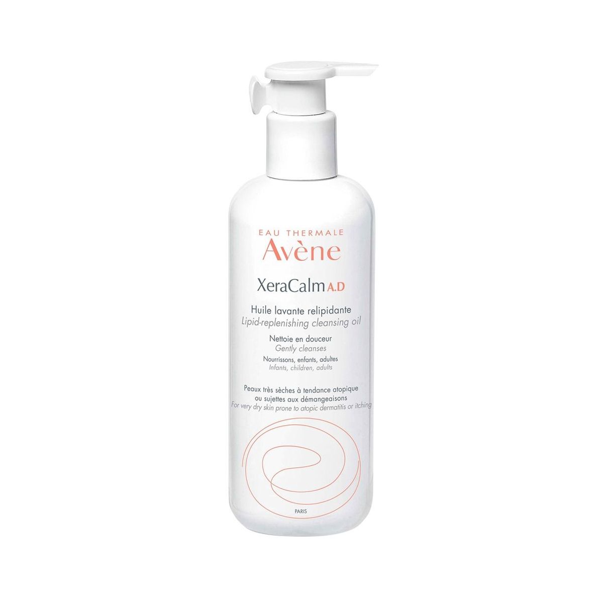 Avene - ავენი ლიპიდების აღმდგენი დასაბანი ზეთი XeraCalm 400 მლ 5447
