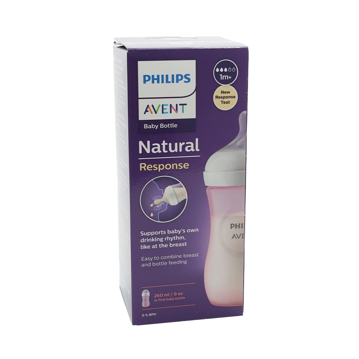 Avent - ავენტი ბოთლი 1+ თვიდან 260მლ 9653