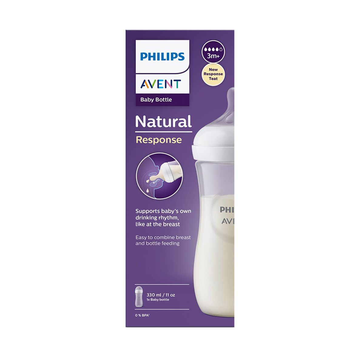 Avent - ავენტი ბოთლი 3+ თვიდან 330მლ 9752