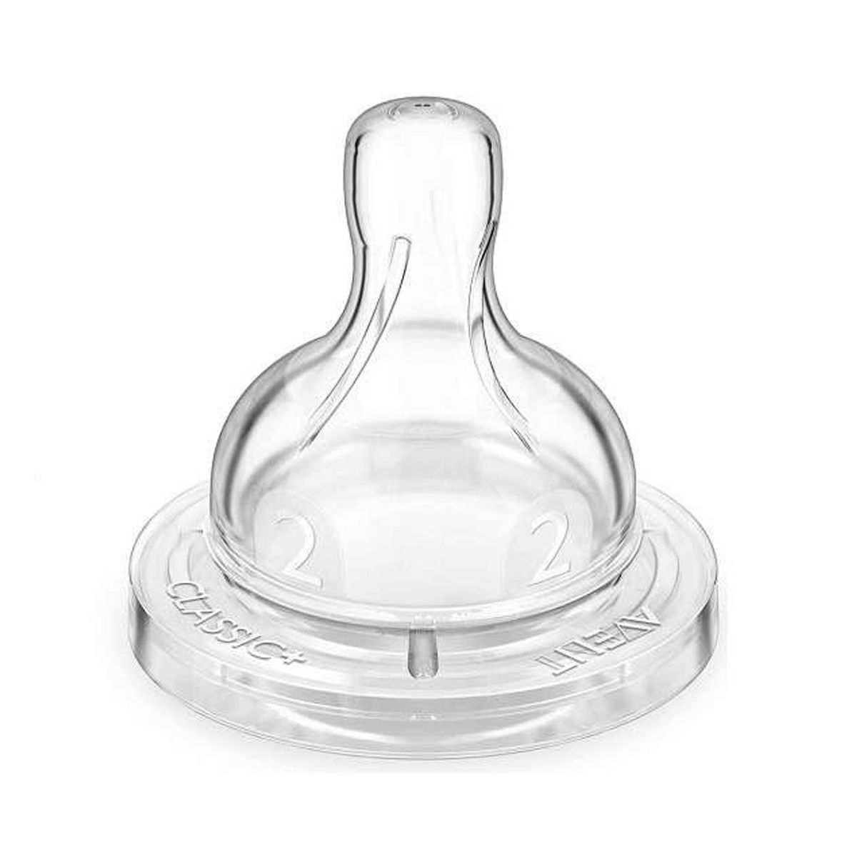 Avent - ავენტი ბოთლის საწოვარა 2 ნახვრეტით 1 თვიდან 2 ცალი 0856