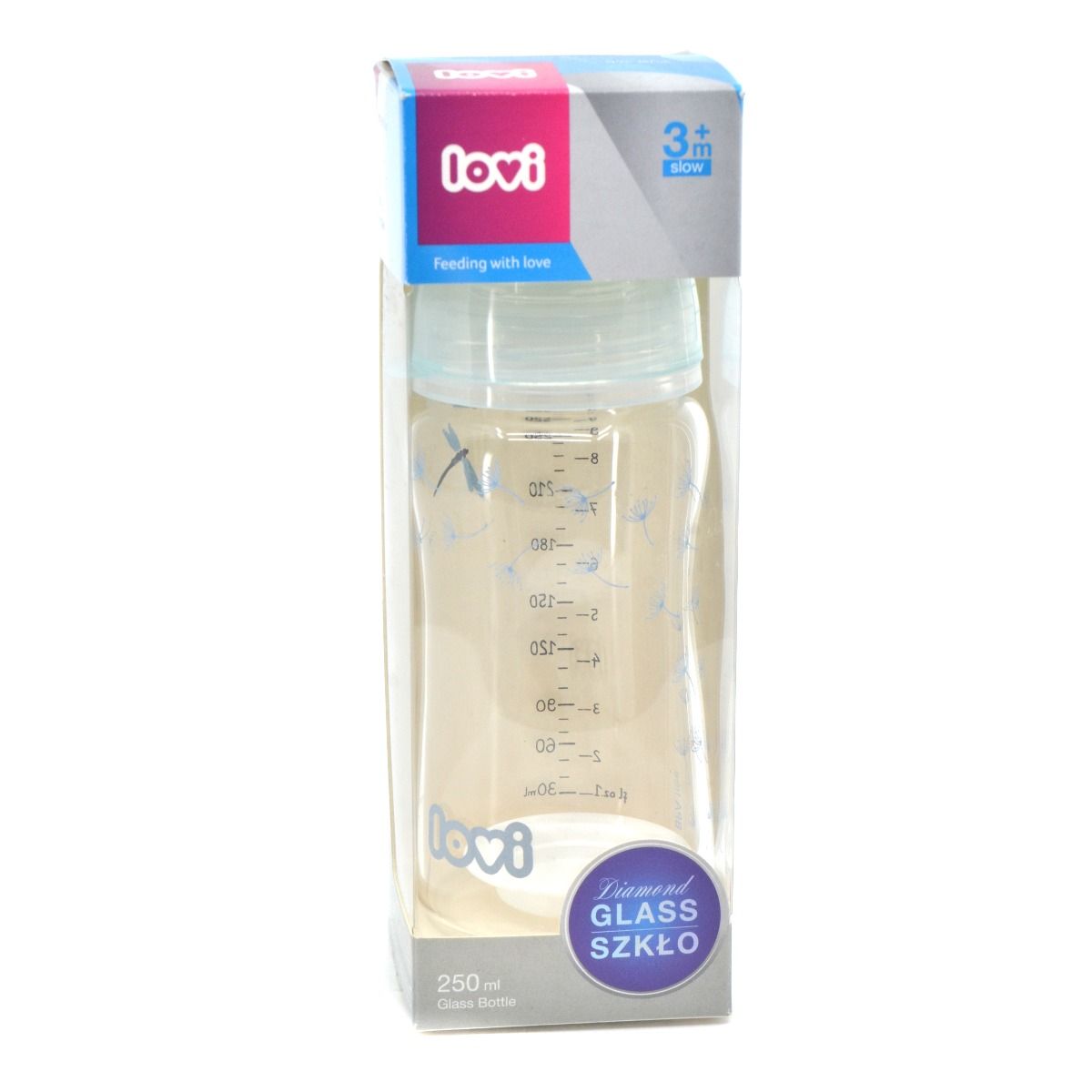 Canpol  - კანპოლი ბოთლი მინის ფართო ყელიანი 250 მლ 74/205