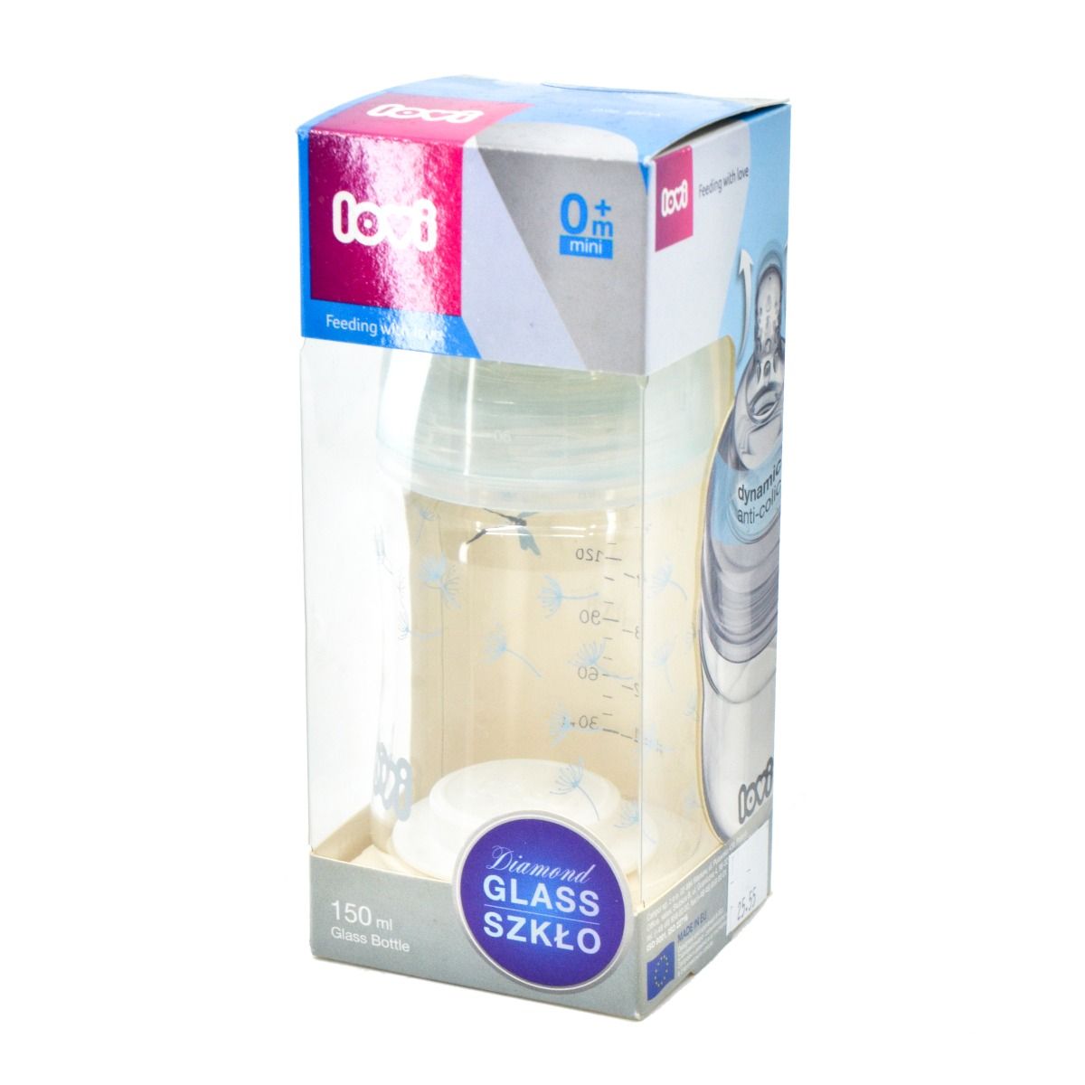 Canpol - კანპოლი ბოთლი მინის ფართო ყელიანი150 მლ 74/105