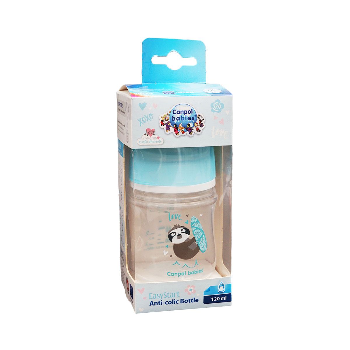 Canpol - კანპოლი ბოთლი ფართო ყელით AC 120მლ 35/220b