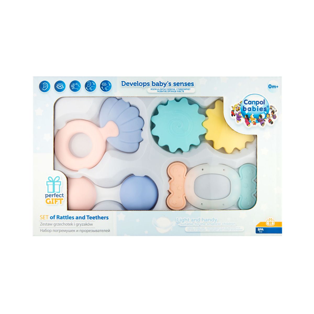 Canpol - კანპოლი საჩხარუნო ნაკრები პასტელი 79/401