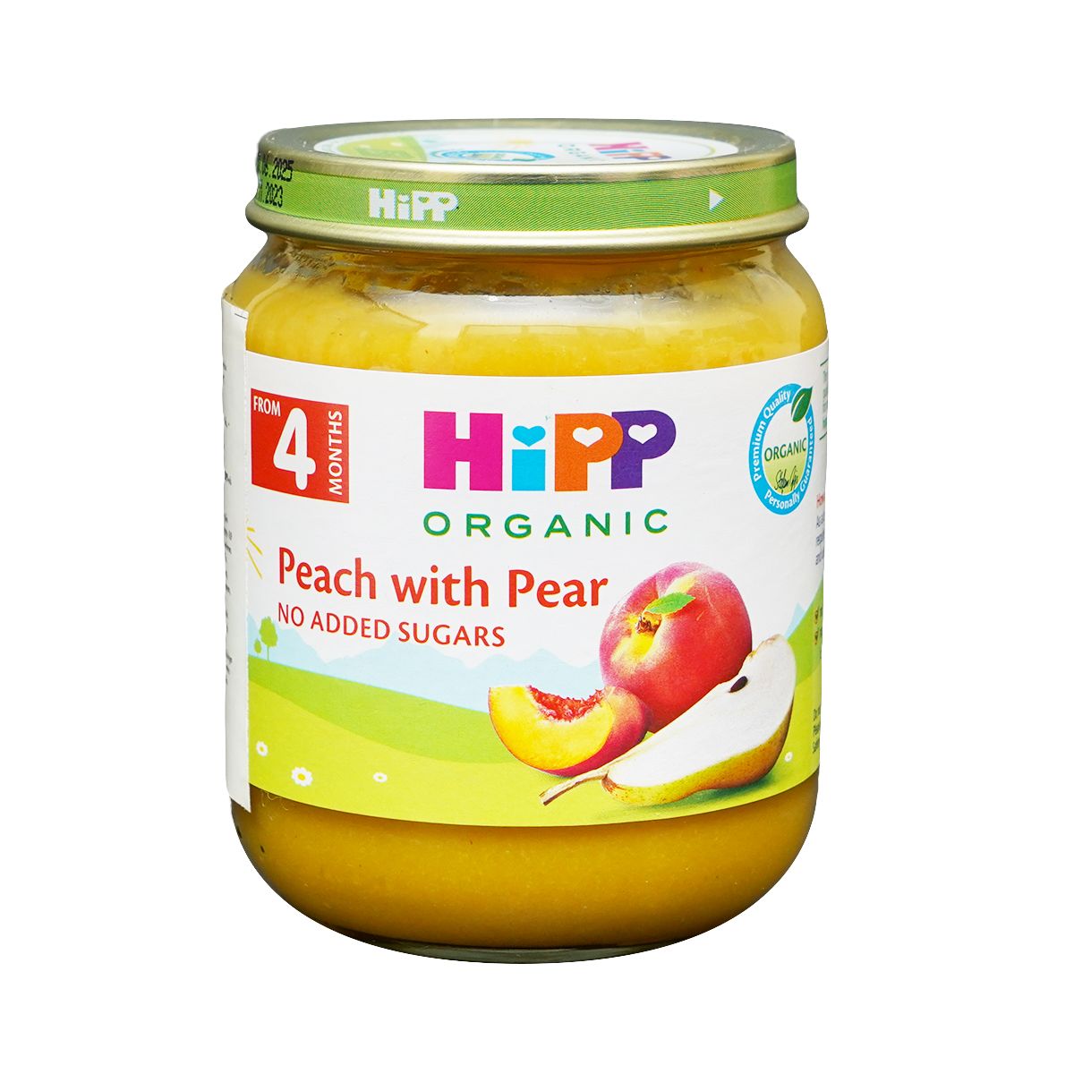 HIPP - ჰიპი დესერტი ატამი და მსხალი 4205