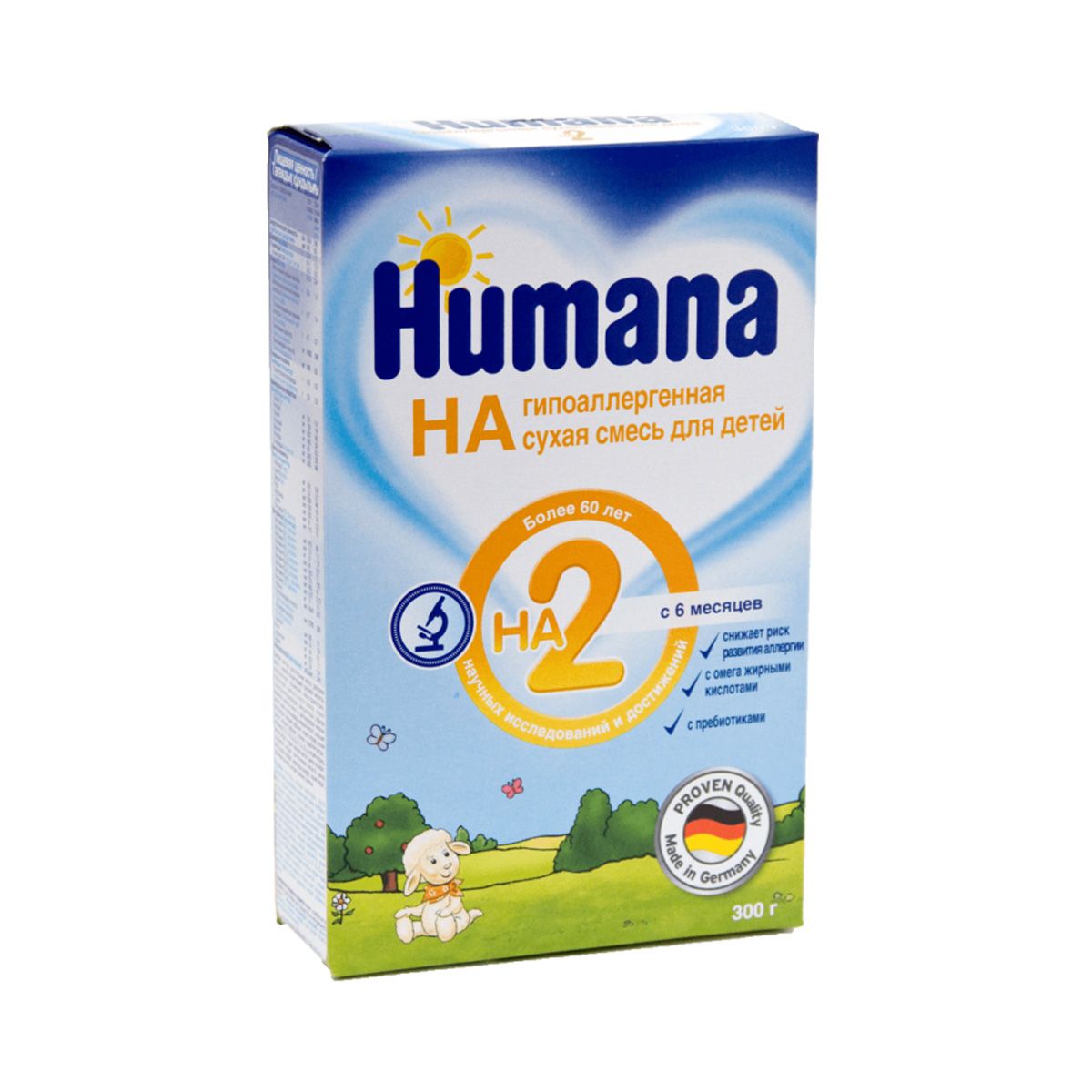 Humana - ჰუმანა HA-2 რძის ნაზავი 300გრ 734440