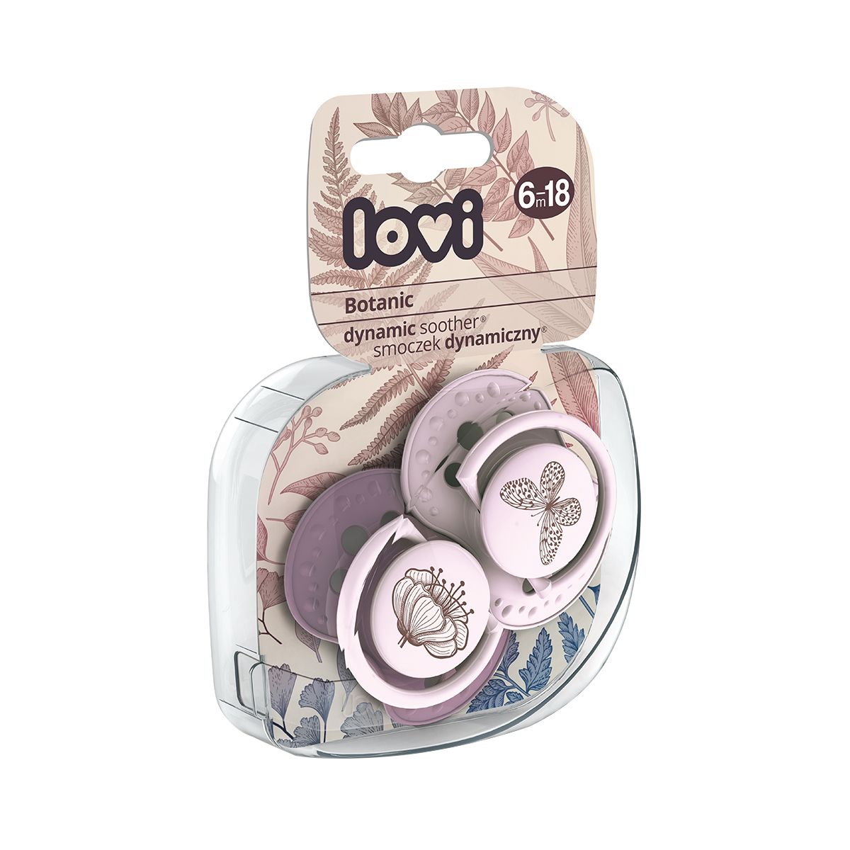 Lovi - ლოვი მატყუარა დინამიური საწოვარათი 6-18 თვემდე 2 ცალი 22/871