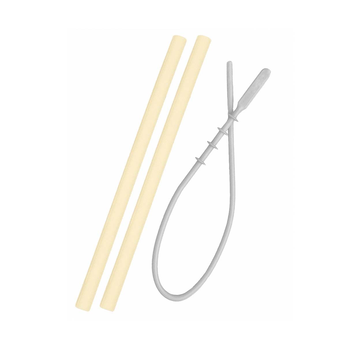 Minikoioi - მინიკოიოი საწრუპი 2 ცალი და ჯაგრისი Mellow Yellow 1918