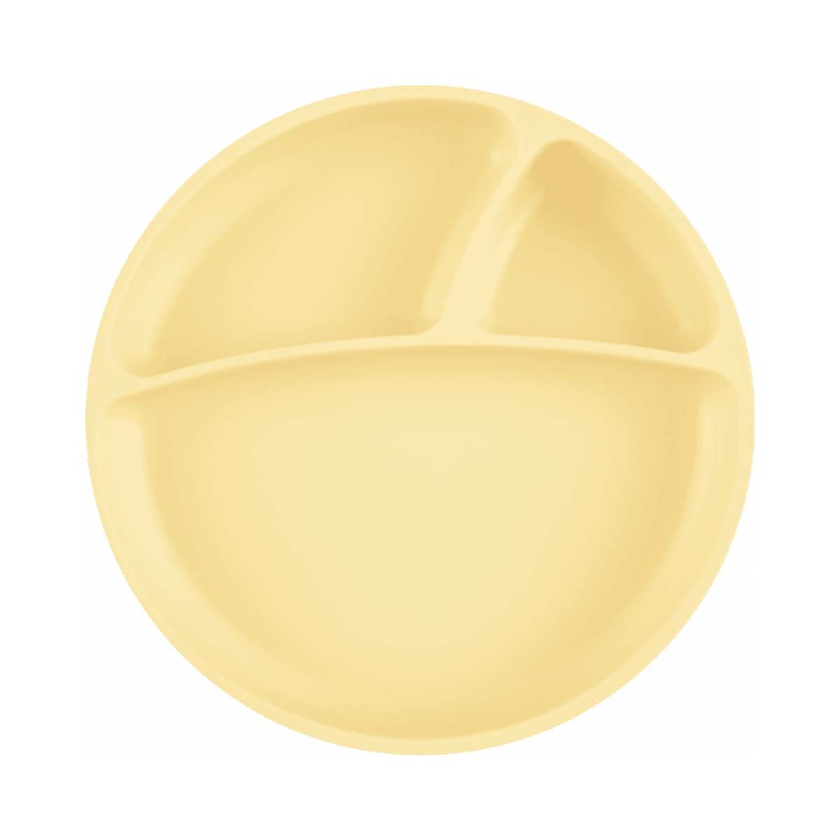 Minikoioi - მინიკოიოი თეფში დანაყოფებიანი Mellow Yellow 2021